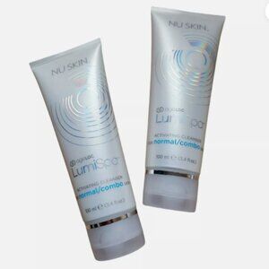 Nu Skin NuSkin Cleanser AgeLoc LumiSpa activating Normal/Combo 3.4 Fl Oz. (2).